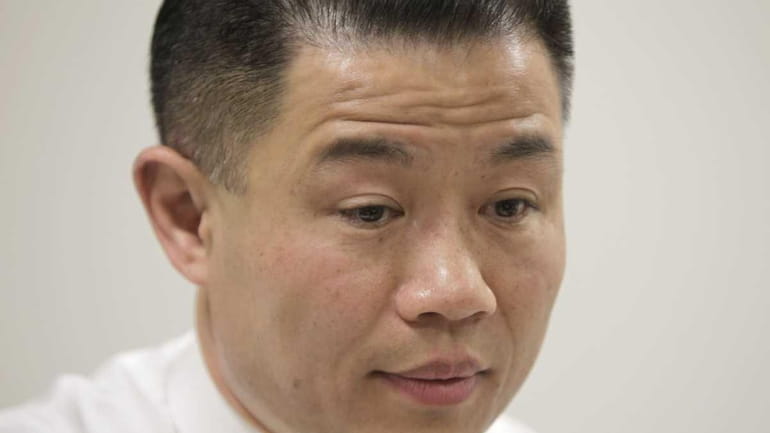 New York City Comptroller John Liu, who is running for...