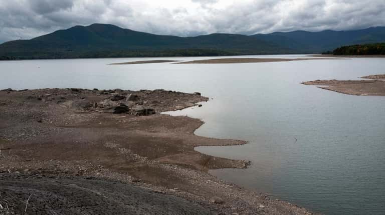 The Ashokan Reservoir in Olivebridge is part of New York City's water...