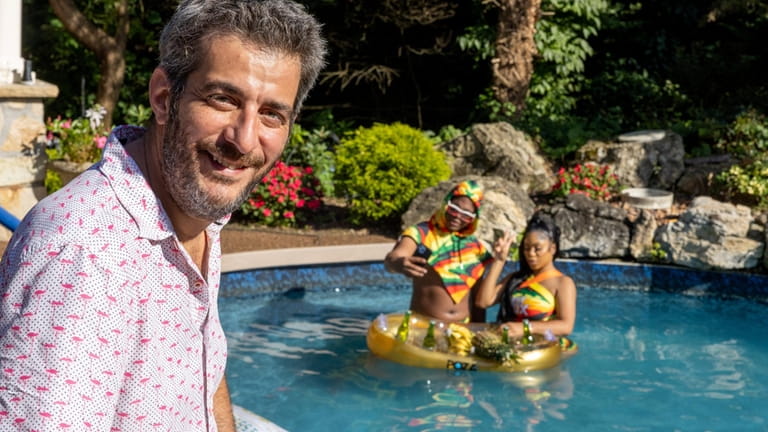 Emanuel Catechis rented out his Dix Hills pool for a fashion...