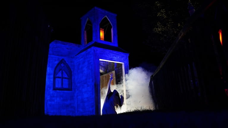 Darkside Haunted House in Wading River provides old school scares...