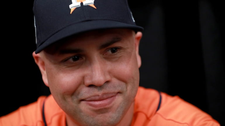 Carlos Beltran of the Houston Astros during the 2017 World...