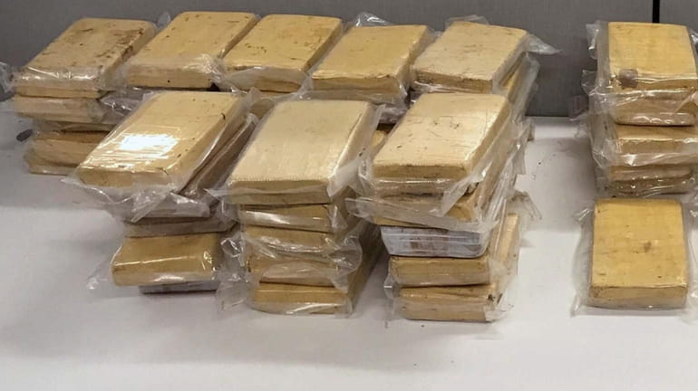 Investigators seized 70 kilograms of cocaine during a raid in Hunts...