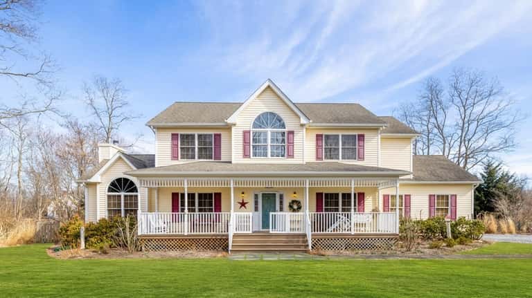 Priced at $1.275 million, this Colonial is set back off...