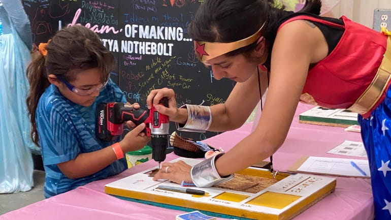 Princesses with Powertools will be at the Maker Faire Long...