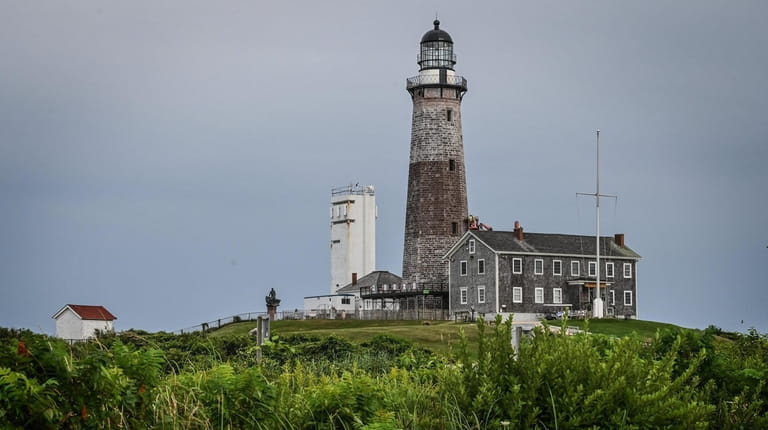 The Montauk lighthouse, built in 1796, will undergo erosion protection...