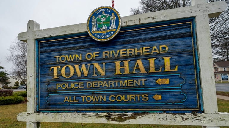 Riverhead Town Hall in Riverhead on Feb. 6, 2020.