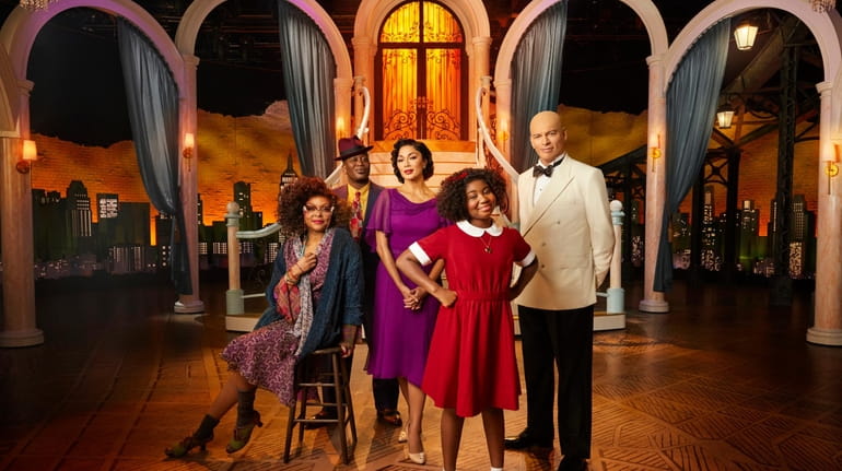 NBC's "Annie Live!" cast includes, from left, Taraji P. Henson...