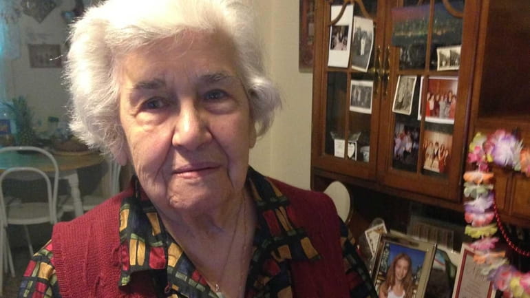 Antoinette Dukacz, 92, lives next door to the home where...