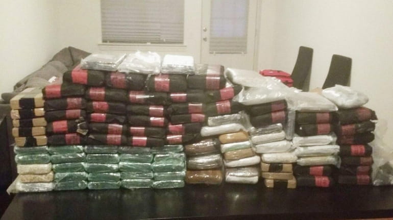 Value of over $30 million narcotics seized from a residence.