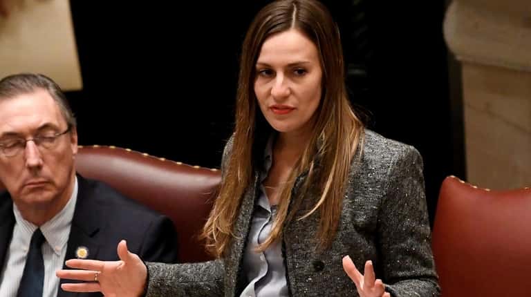 Sen. Alessandra Biaggi (D-Bronx) co-sponsored one of the bills.  
