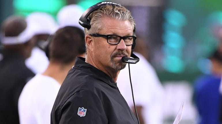 Jets defensive coordinator Gregg Williams, shown here during a preseason...