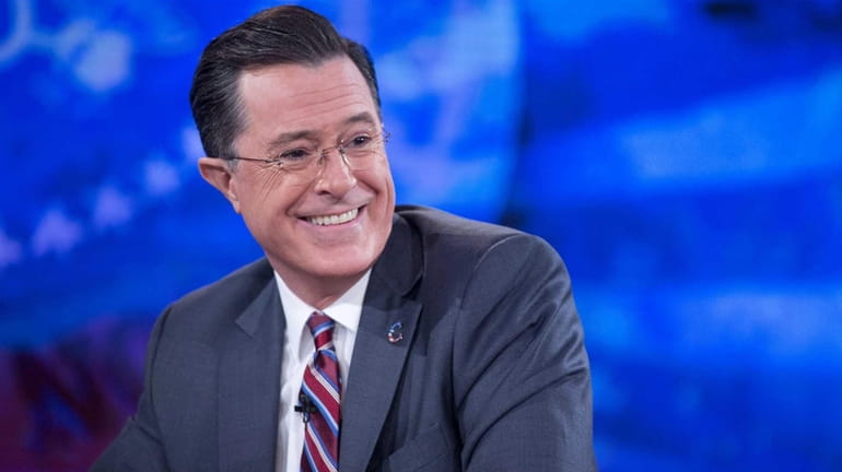 Stephen Colbert on the "The Colbert Report."
