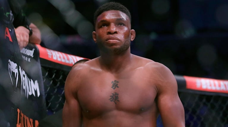Paul Daley before a mixed martial arts fight against Jon...