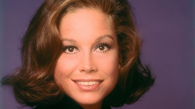 Mary Tyler Moore (shown here around 1975), the subject of...