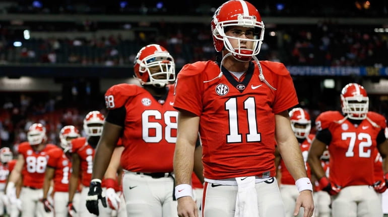 DROPPED OUT: Aaron Murray, QB, Georgia (pictured). ON THE OUTSIDE...