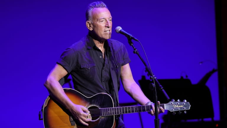 Bruce Springsteen performs during the 15th Annual Stand Up For...