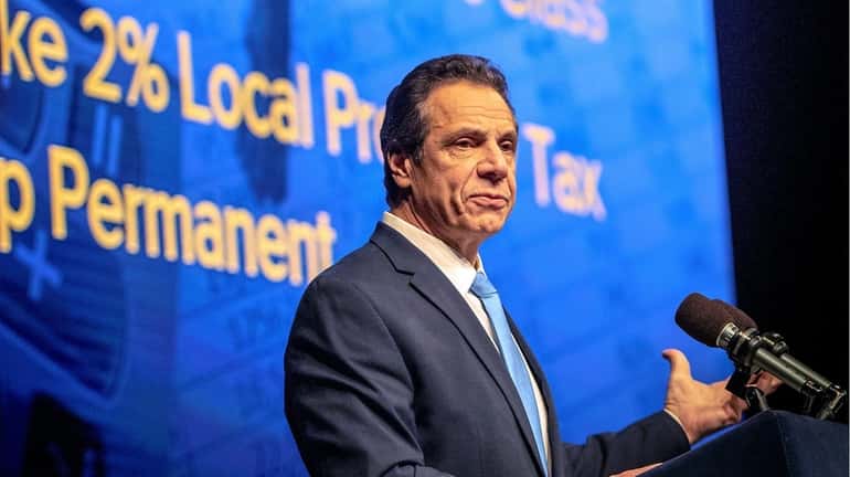 Gov. Andrew M. Cuomo delivers the 2019 State of the...