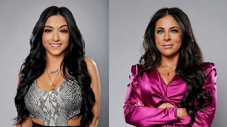 Two contestants from Long Island appearing on MTV's "Double Shot...