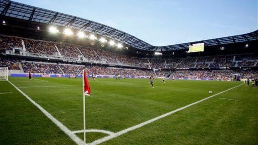 Red Bull Arena is seen for a game between the...