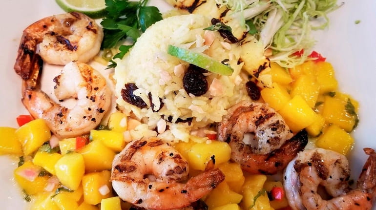 Grilled shrimp with garlic-mojo sauce is among the dishes that...