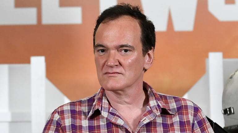 Quentin Tarantino at the photo call for "Once Upon a Time in...