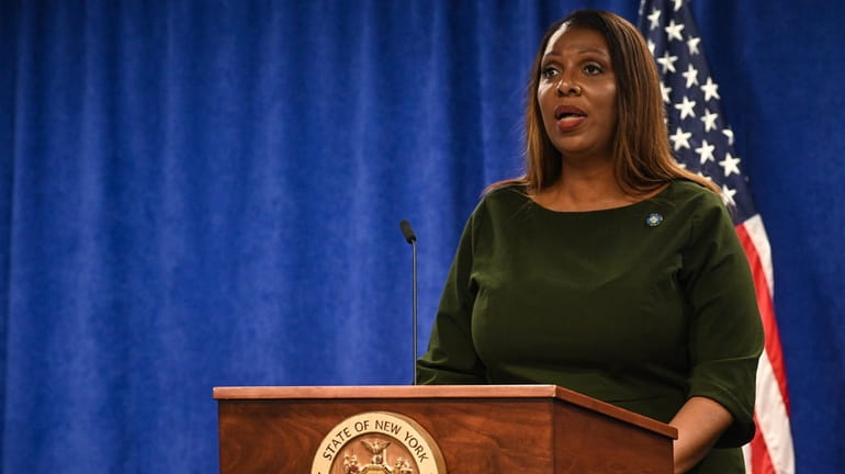New York State Attorney General Letitia James



	 