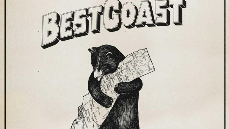 CD art cover titled  "The Only Place" by Best Coast.