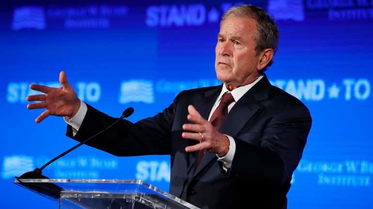 Former President George W. Bush is scheduled to be interviewed...