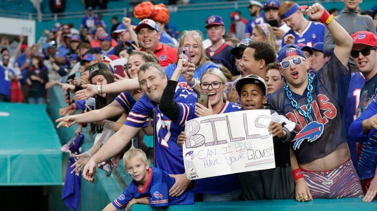 Buffalo Bills fans would be able to cheer their team...