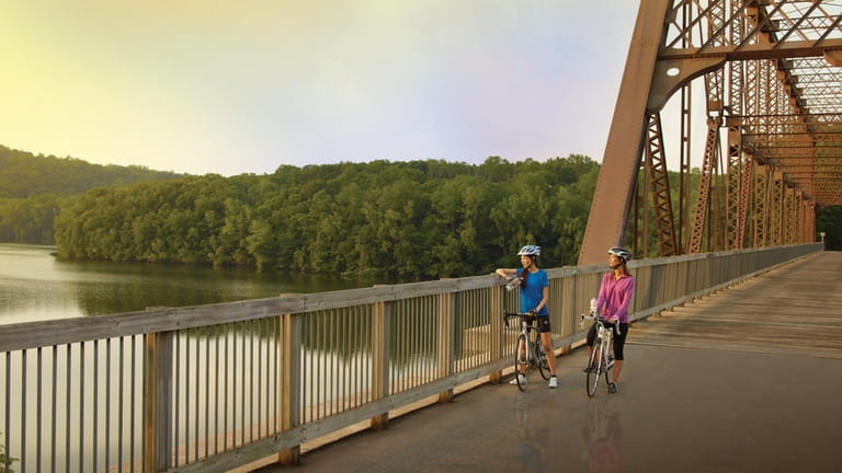 Bike the North County Trailway in Westchester County.