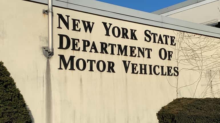 New Yorkers can now go on the DMV website to...