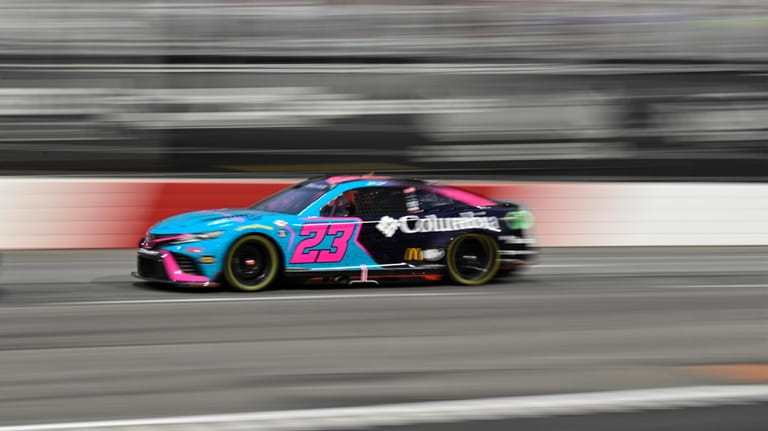 Bubba Wallace (23) competes during the NASCAR All-Star Cup Series...