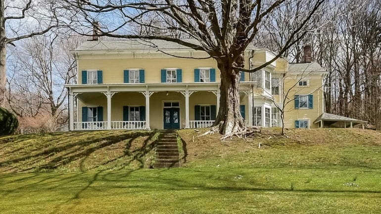 This historic three-story house in Cold Spring Harbor is on...