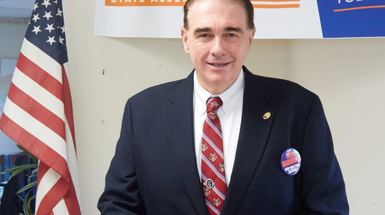 Suffolk Conservatives are circulating nominating petitions for Tom Gargiulo, seen...