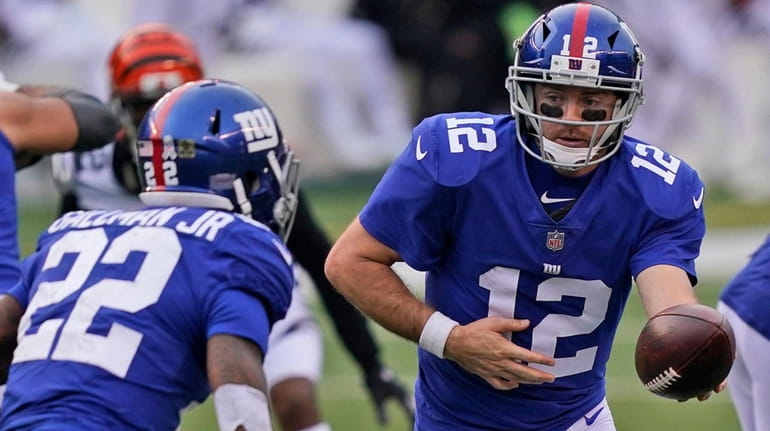 The Giants won't be worried about using quarterback Colt McCoy...
