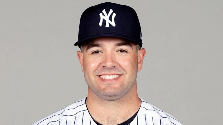 Yankees prospect Austin Wells  poses during Photo Day at George...