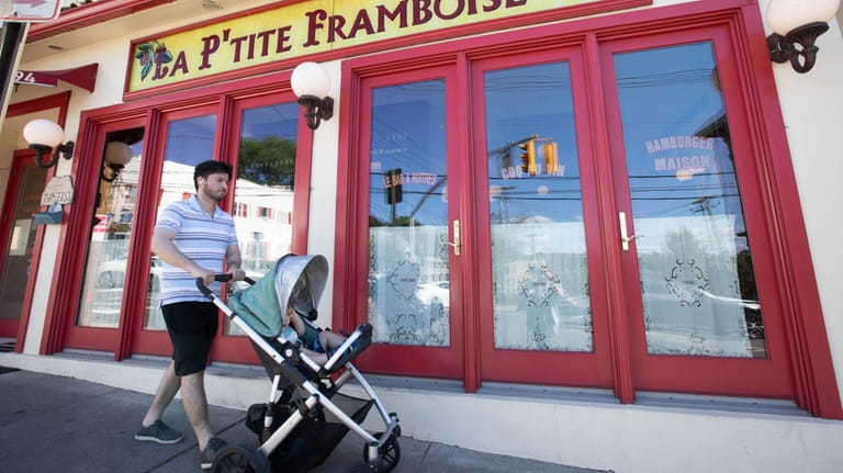 La P'tite Framboise, a French bistro on Main Street.