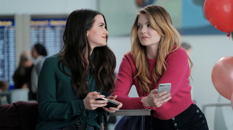 Katie Stevens and Meghann Fahy of Freeform's "The Bold Type."