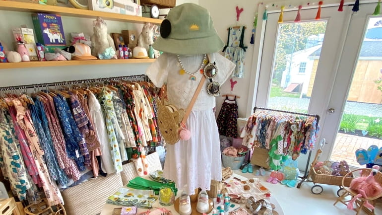 Pink Chicken in Amagansett offers colorful, fun clothes, accessories for...