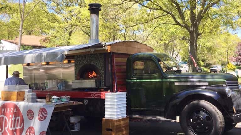 Pizza Rita in Mattituck also has a food truck available...