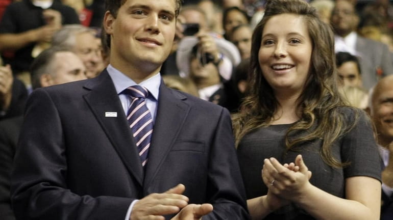File photo shows Bristol Palin, daughter of Alaska Gov. Sarah...