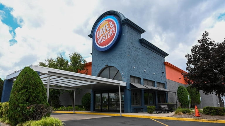 Dave & Busters, a restaurant, is among numerous businesses in...