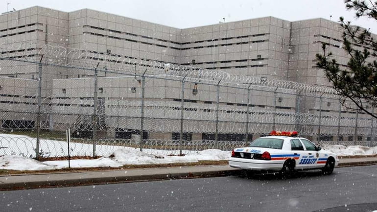 The exterior of the Nassau County jail facility Friday. Comprising...