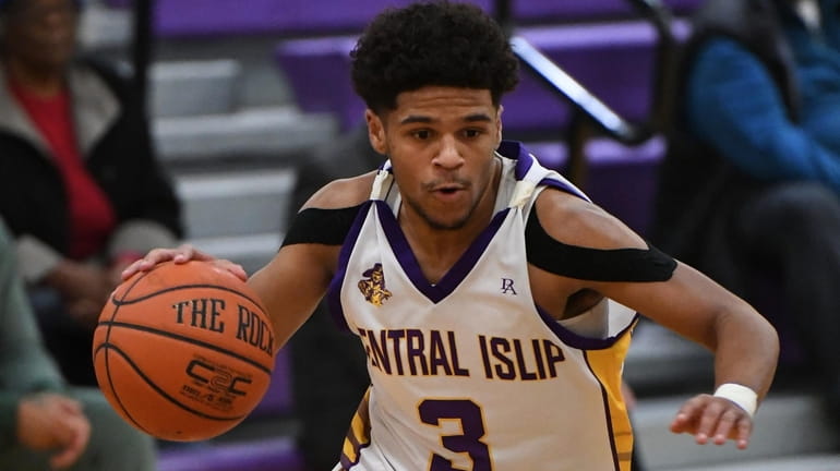 Central Islip's Ty-Shon Pannell (26 points) said, "We feel we're...