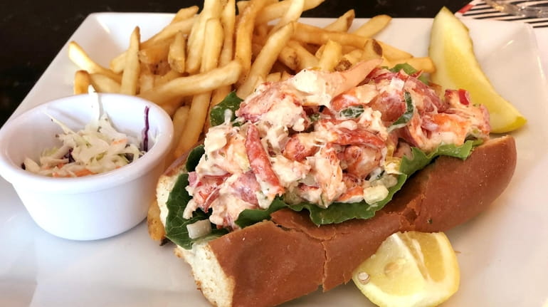 The lobster roll at Drifters Kitchen and Bar, which has...