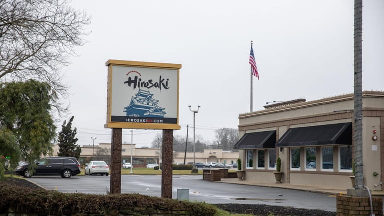 Hirosaki sushi restaurant on Nesconset Highway in Stony Brook on...