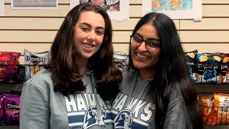 Plainview-Old Bethpage JFK High School’s student-run business, The Hawks Nest,...