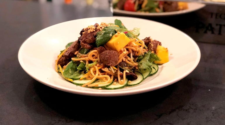 Thai steak and noodle salad is on the menu at...