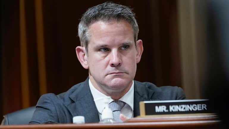 Rep. Adam Kinzinger (R-Ill.), a member of the House select...