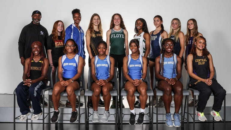 Newsday's All-Long Island girls track and field team for 2023....
